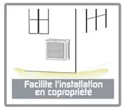 Cache clim problème voisin copro