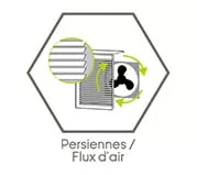 Cache clim extérieur à juxtaposable ou superposable