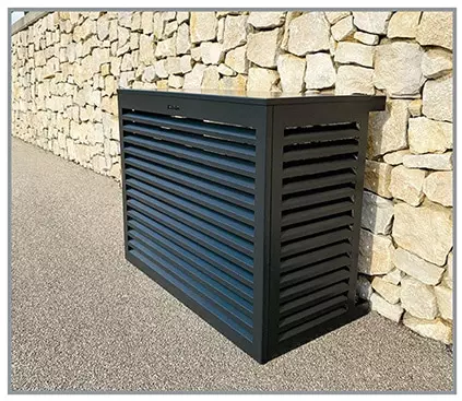 Cache climatiseur extérieur castorama