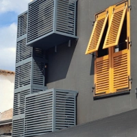 Cobertura para aire acondicionado exterior