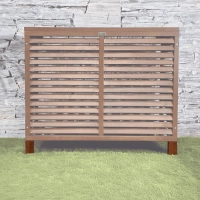 Kit prolunga pompa di calore in legno profondità 10 cm