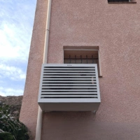 Cache dessous de clim exterieur pas cher blanc