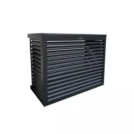 gray black anthracite exterior air conditioning cover