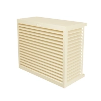 coffrage clim anti bruit blanc cassé