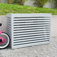 cheap white air conditioning unit cover