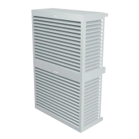 Cover for outdoor air conditioning