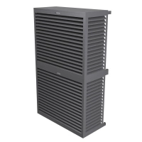DECOCLIM® - ALU - White - size L Double model