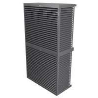 DECOCLIM® - ALU - Weiß - Größe XL Doppeltes Modell