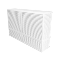 DECOCLIM - ALU - Blanc (RAL 9010) - Talla XXL Modelo doble