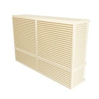 DECOCLIM - ALU - Ivoire clair (RAL 1015) - Talla XXL Modelo doble