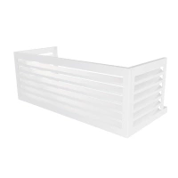 DECOCLIM - ALU - White (RAL 9010) - Height extension Size M