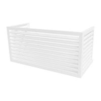 DECOCLIM - ALU - Bianco (RAL 9010) - Estensione in altezza Taglia L