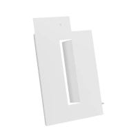 Side panels - ALU - White (RAL 9010) - Height extension Size L