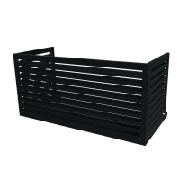 Cache clim pour grande PAC 100% alu
