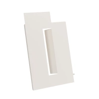 Side panels - ALU - Cream white (RAL 9001) - Height extension Size L