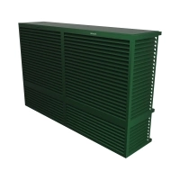 Cobertor de aire acondicionado grande verde musgo para setos