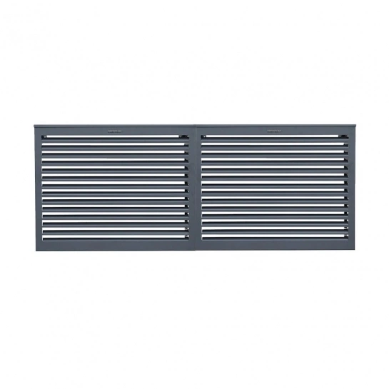 DECOCLIM® - ALU - ANTHRACITE- taille M Modèle double latéral
