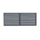 DECOCLIM® - ALU - ANTHRACITE- taille M Modèle double latéral