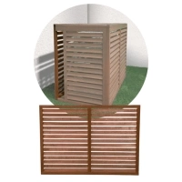 Nur Rückseite - HOLZ - Größe L