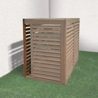 Nur Rückseite - HOLZ - Größe L