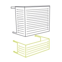 Extension hauteur cache clim 100% alu