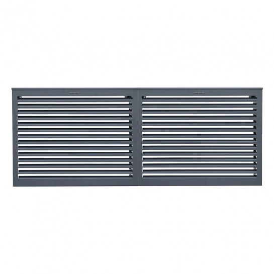 DECOCLIM® - ALU - ANTHRACITE - size L Double side model