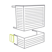 Side panels - ALU - Anthracite (RAL 7016) - XXL size option