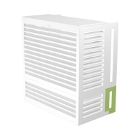 Side panels - ALU - White (RAL 9010) - Height extension Size M