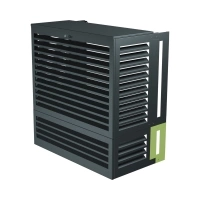 Side panels - ALU - Anthracite (RAL 7016) - Height extension Size M