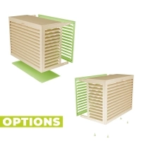Cheap soundproof air conditioning formwork