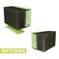 DECOCLIM® - ALU - Weiß - Größe L