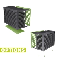 DECOCLIM® - ALU - Weiß - Größe S