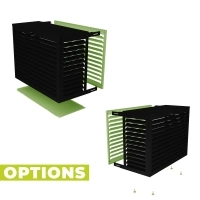 habillage pompe a chaleur ou climatiseur exterieur