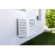 air conditioning unit cover suspended in height