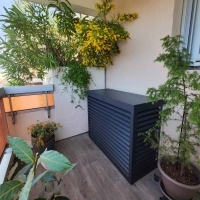 Cache moteur clim pas cher
