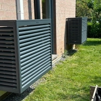 cheap heat pump shelter