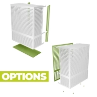 DECOCLIM® - ALU - White - size XXL