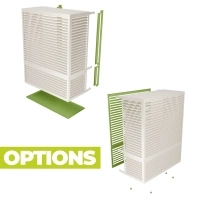 DECOCLIM® - ALU - White - size XXL