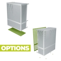 cache pompe a chaleur taille XXL