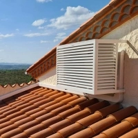 heat pump soundproofing box