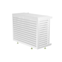 Ajuster cache clim pieds pour réhaussement