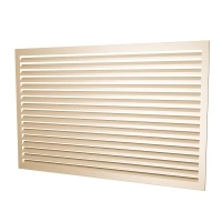 Back panel aluminium XXL RAL 1015 for air conditioner cover