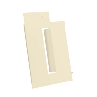 Joues latérales pour extension hauteur aluminium RAL 1015