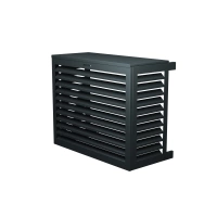 Cubierta aire acondicionado aluminio XS RAL 7016 antracita