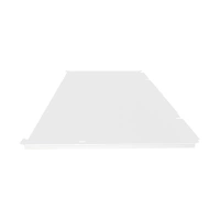 XS aluminium bottom panel RAL 9010