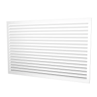 Back panel aluminium XXL RAL 9010 for air conditioner cover