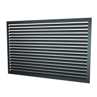 Lato posteriore alluminio XXL RAL 7016 per copertura condizionatore