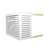 Listelli profondità +40 cm set da 4 Bianco