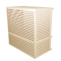 DECOCLIM air conditioner cover light ivory XXL+