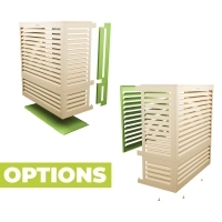 Copertura climatizzatore DECOCLIM avorio chiaro S+